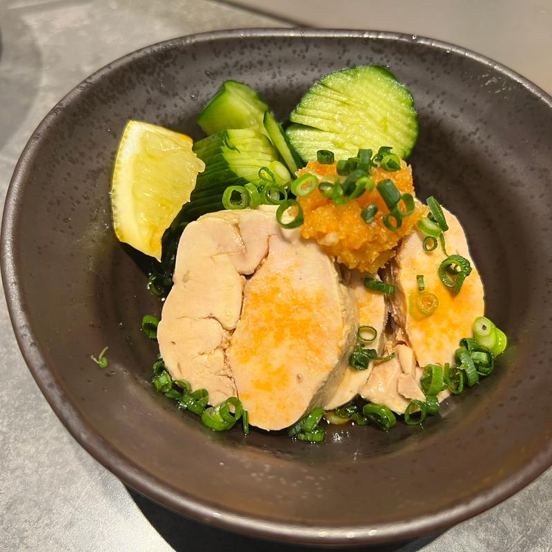 あん肝ポン酢(酒と飯　たまる食堂)