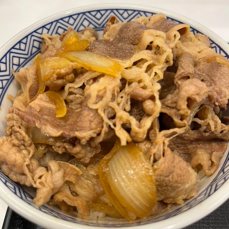 肉だく牛丼並盛(吉野家 新宿センタービル店)