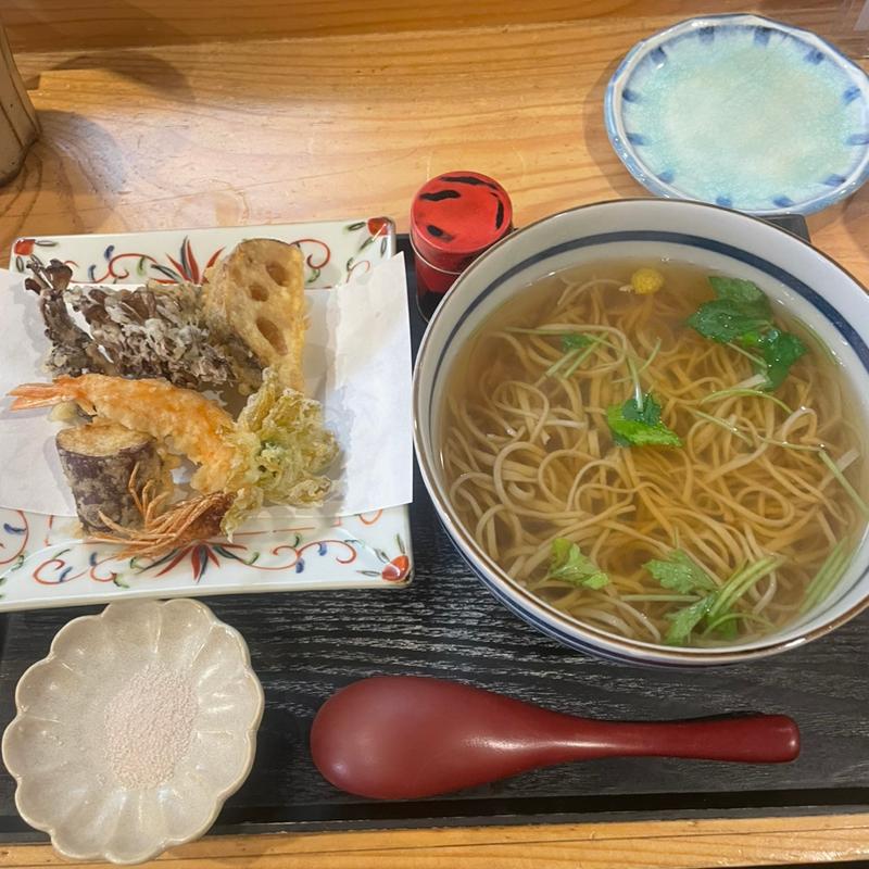 天ぷら蕎麦ランチ(典座)