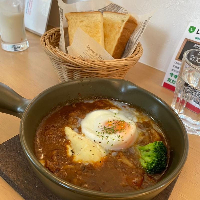 ビーフシチューセット(cafe サテンカーリトイボ)