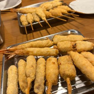 串カツ(新世界 串カツ 名店 小鉄 道頓堀店)