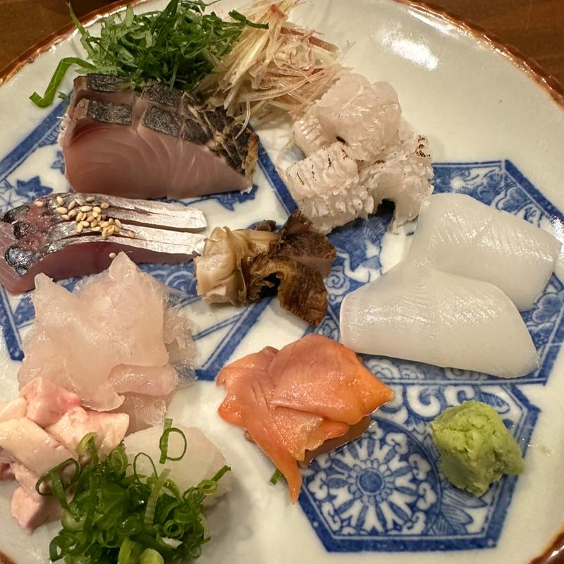 お造り盛り合わせ(小網町 おせん )