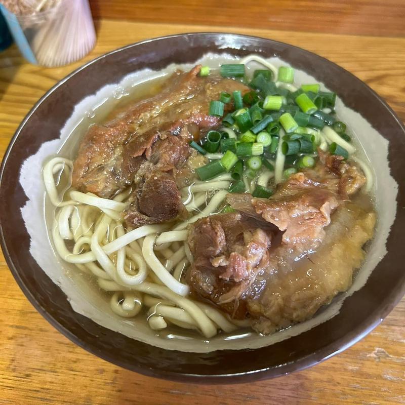 ソーキそば(田舎 泊店)