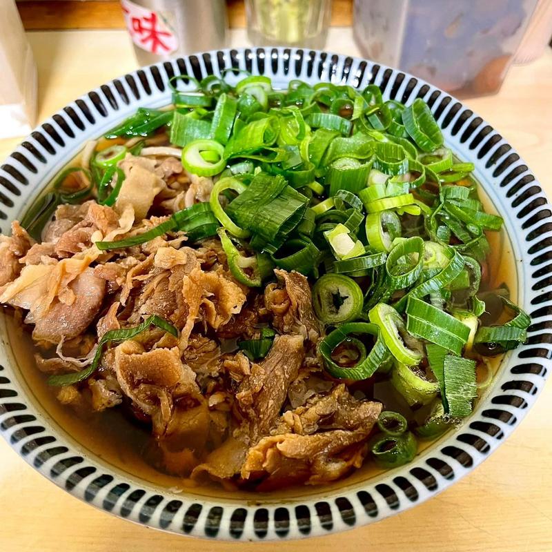 肉そば(相州そば本店・工場)