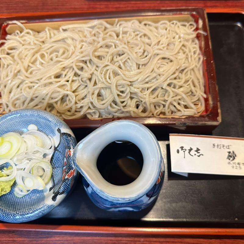 もりそば(砂場 （すなば）)