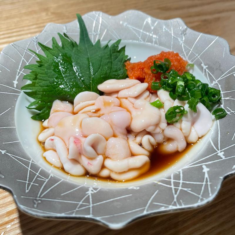 白子ポン酢(鮨 なかもと)