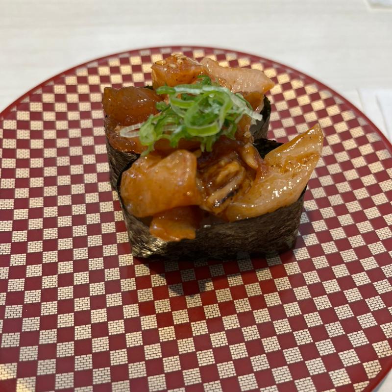 海鮮ユッケ風(魚べい 平岸店)