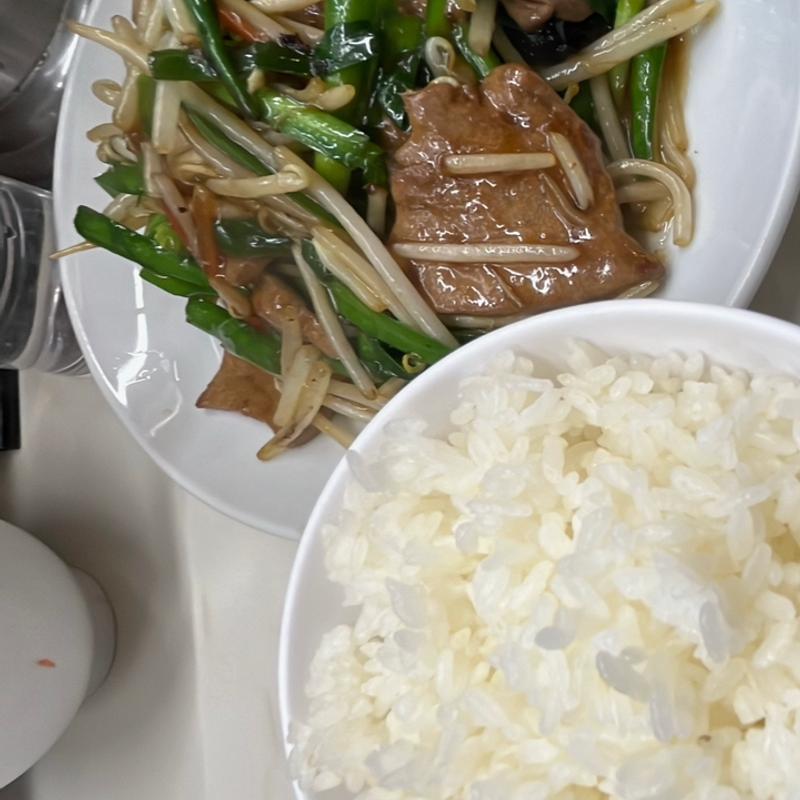 レバニラ炒めライス(兆楽 （チョウラク）)