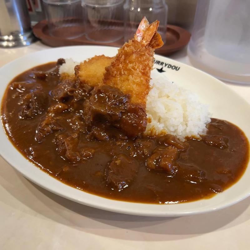 バッファロー海老カレー(カレー堂 堀江店)
