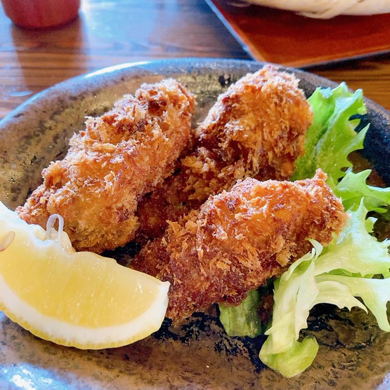 牡蠣フライ（3個）(田舎茶屋わたや 沼田店 （いなかぢゃやわたや）)