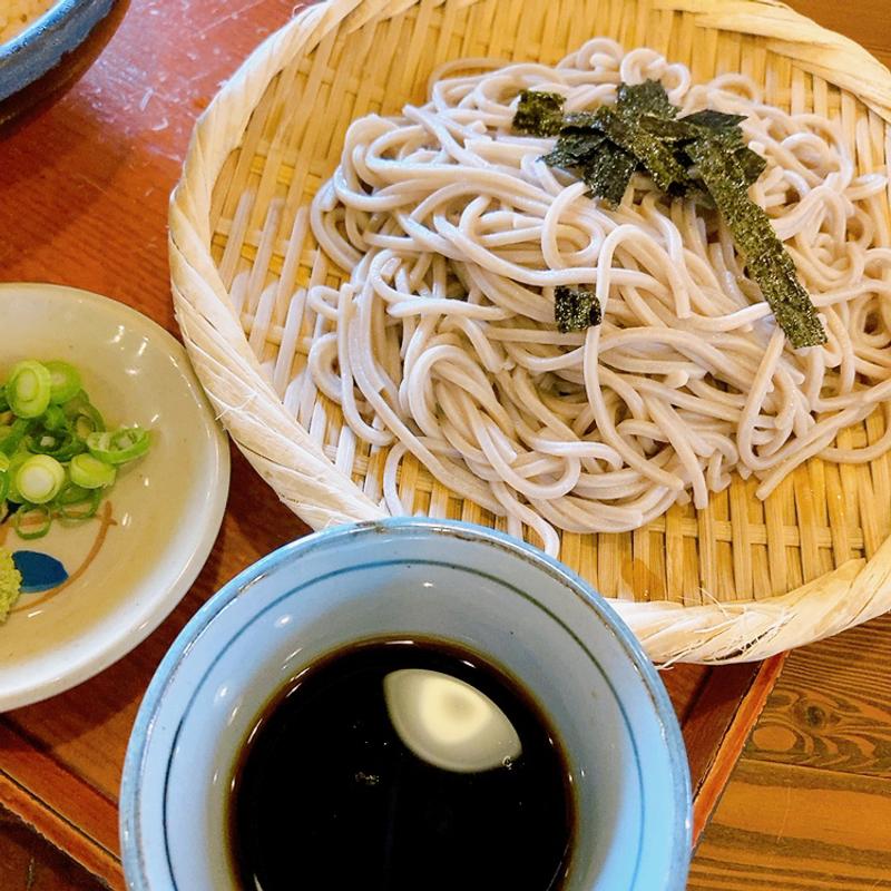 ざるそば（天丼セット）(田舎茶屋わたや 沼田店 （いなかぢゃやわたや）)