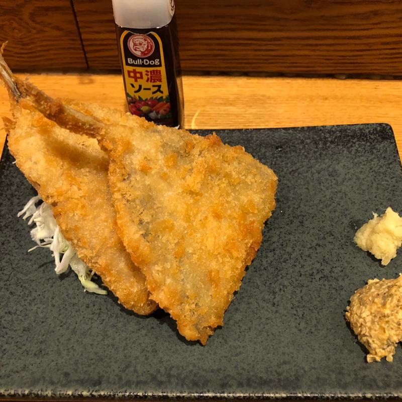 あじフライ(ばりき屋)