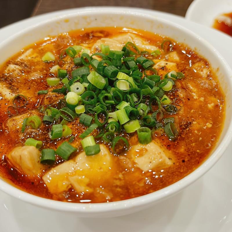 王道麻婆豆腐ハーフサイズ(担々香麺アカナツメ 御徒町らーめん横丁店)