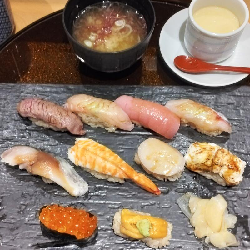 親方厳選握り_伊達(ワイン・寿司・天ぷら 魚が肴 仙台PARCO2店)