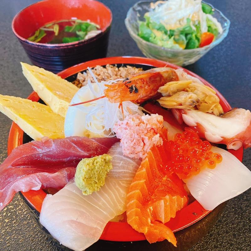 大漁！！海鮮丼(みとや寿司 )