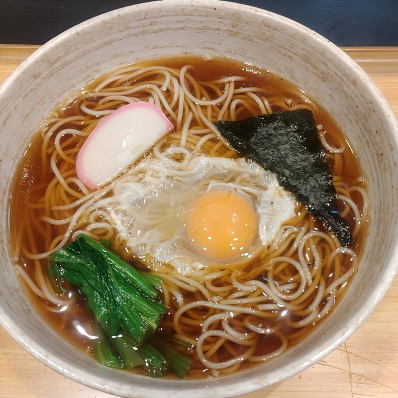 月見(小諸そば 西新橋店)