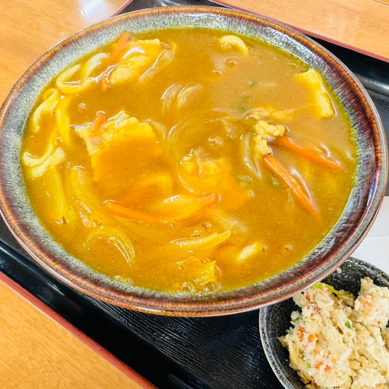 カレーうどん(むじな庵本店)