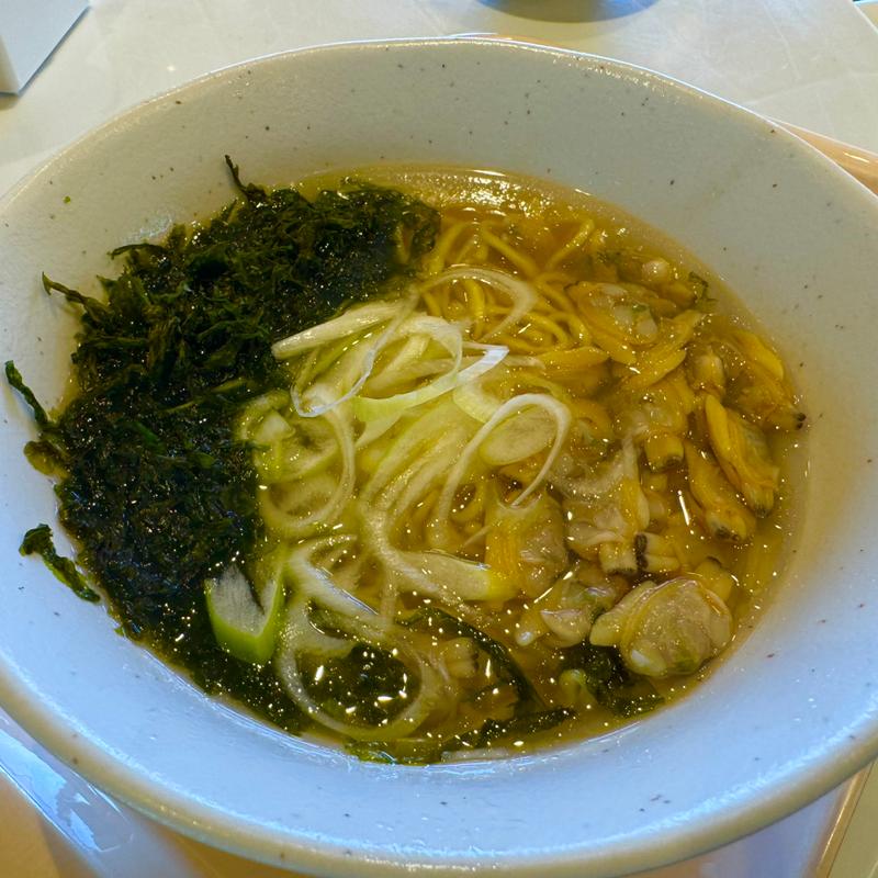 あさりラーメン(あさりらーめん波市)