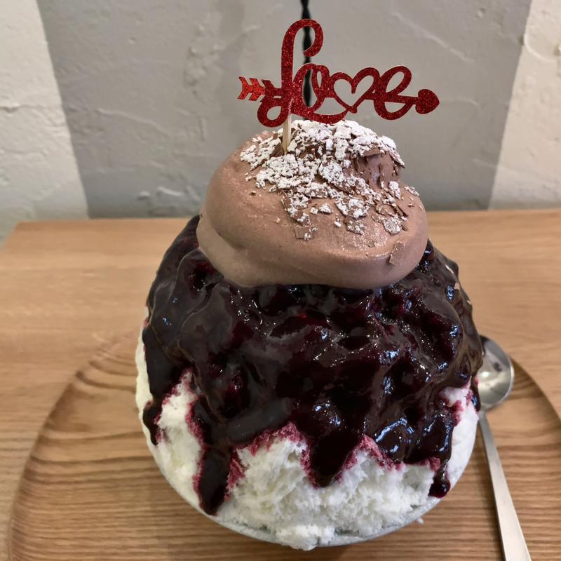 バレンタイン カシスチョコ(ヒャ/とろり。池袋店)