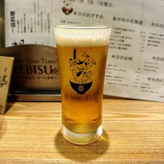 YEBISU生ビール(和食＆イタリアン居酒屋 中目黒 魚の花)