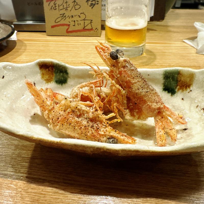 踊る車海老(和食＆イタリアン居酒屋 中目黒 魚の花)