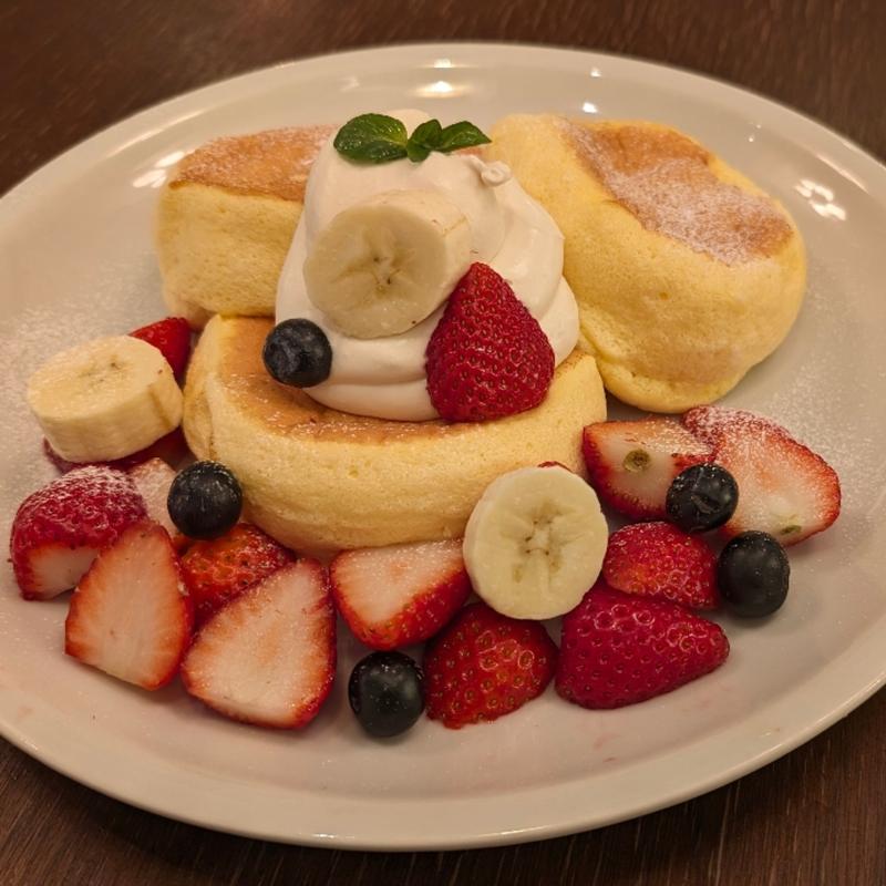 奇跡のパンケーキ フレッシュフルーツ(FLIPPER'S 吉祥寺店)