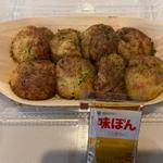 たこ焼き8ヶポン酢+かつお+青のり(あほや 豊中緑丘店)