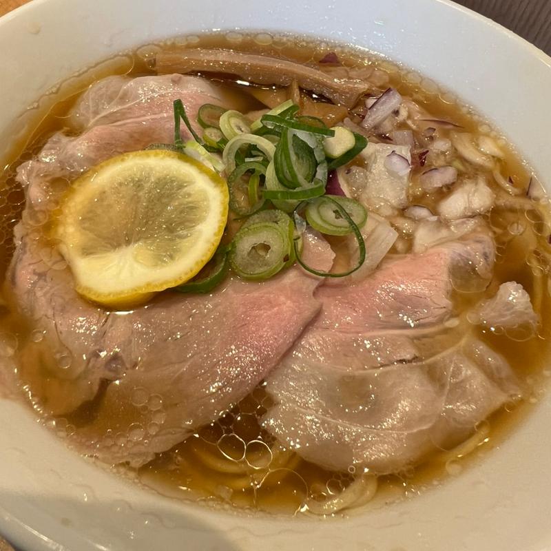 貝だし中華そば(中華そば おにぎり 〇△ -まるさんかく-)