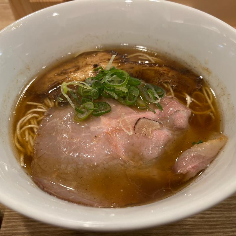 中華そば(ラーメン・つけ麺 麺処 諭吉 大阪京橋店)