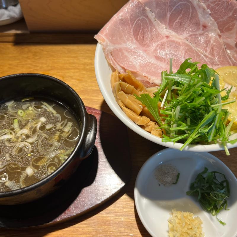 あさりつけ麺(くそオヤジ最後のひとふり)