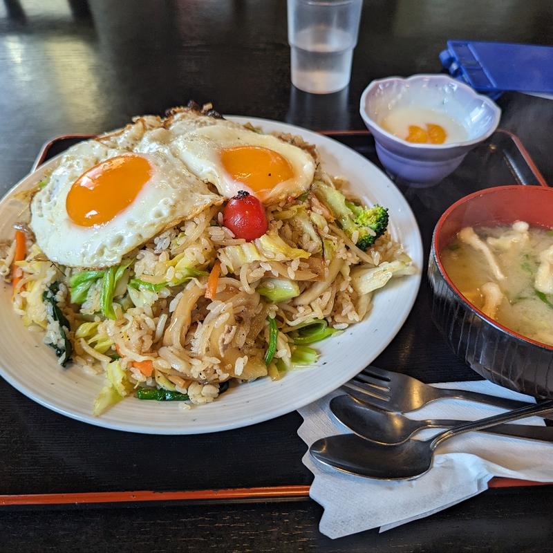 野菜炒めチャーハン(みどり食堂 )