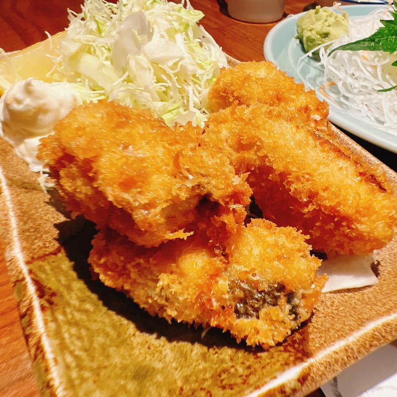 カキフライ(魚鐵)