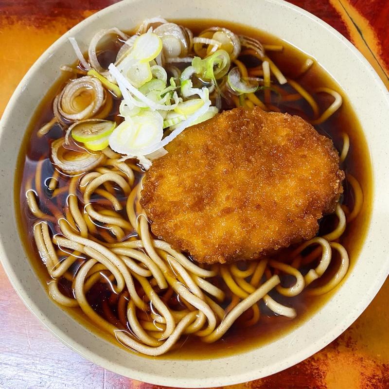 コロッケそば(そば千)