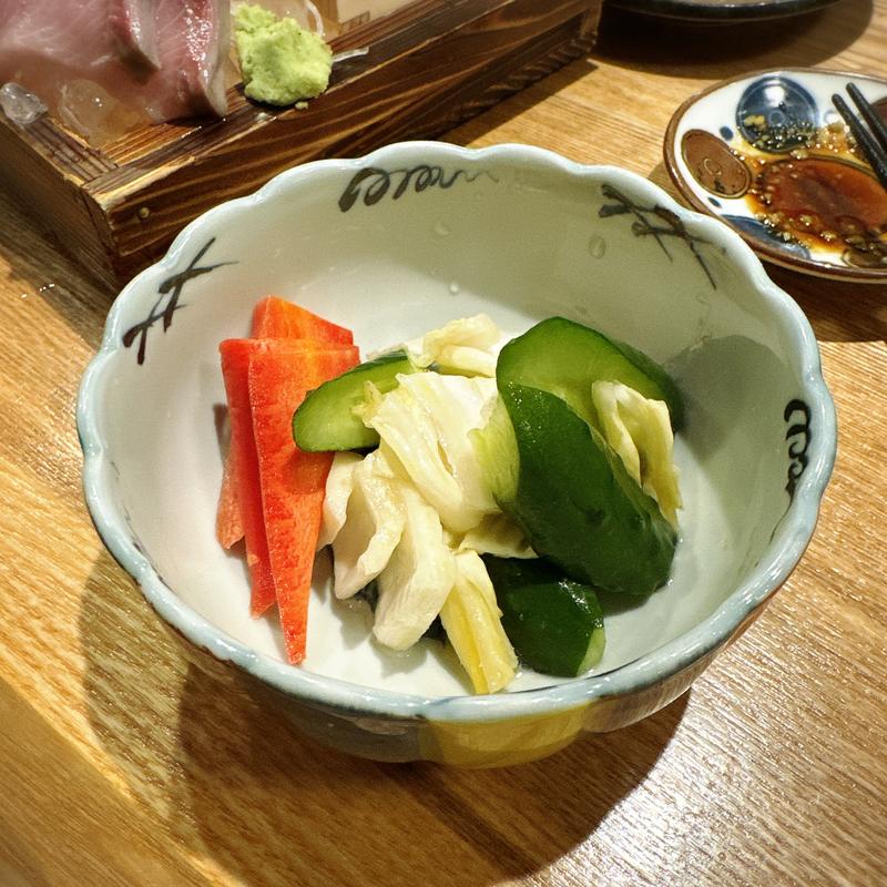漬物(和食＆イタリアン居酒屋 中目黒 魚の花)