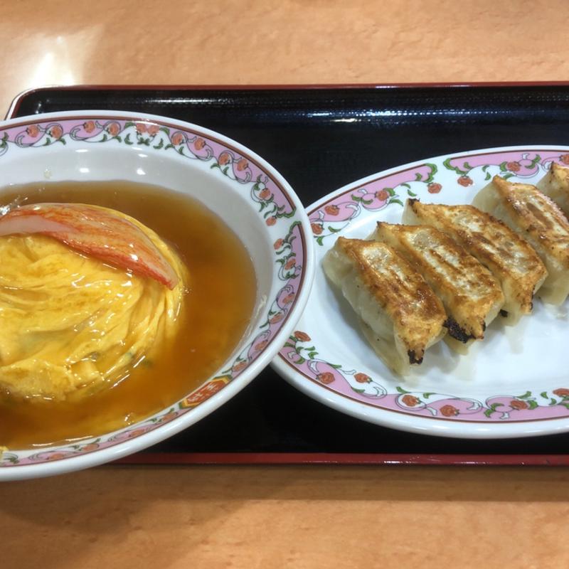 天津飯(餃子の王将 福井幾久店)