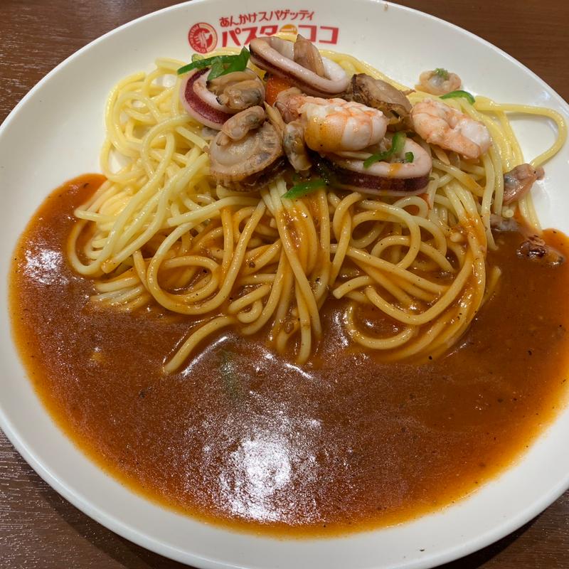 あんかけスパシーフード(パスタ・デ・ココ 緑区潮見が丘店)