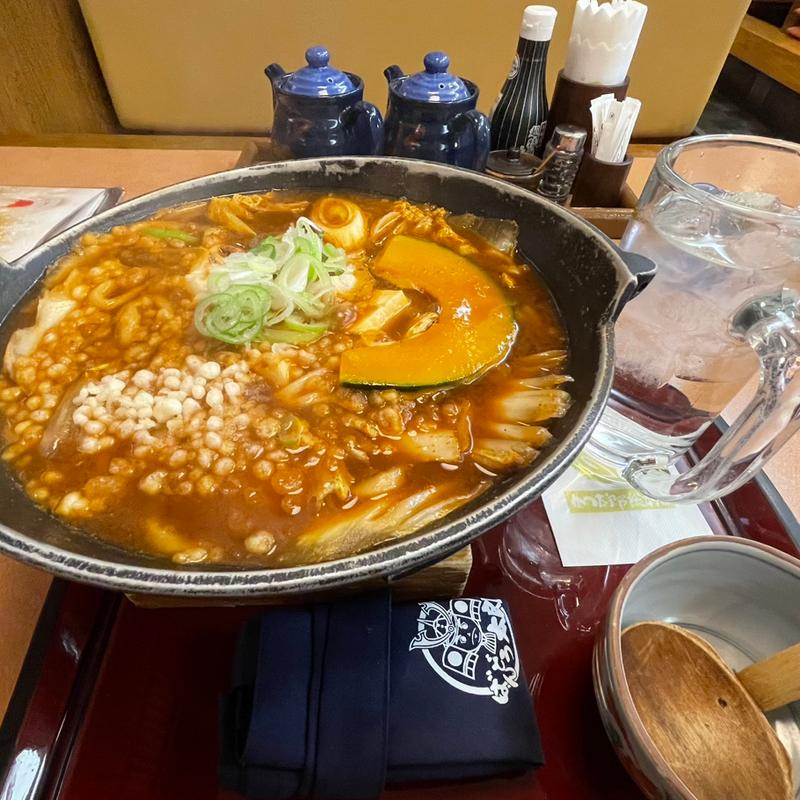 激辛みそ煮込みうどん(かつ太郎本店 流山店)