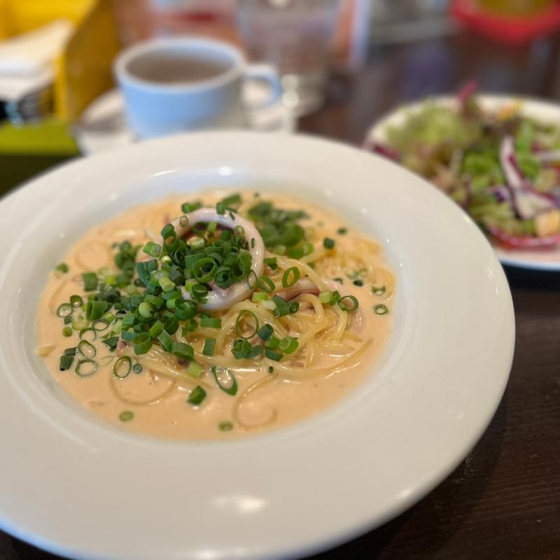 イカの塩辛とクリームリーズのパスタ(ミキヤズ （Mikiya's）)