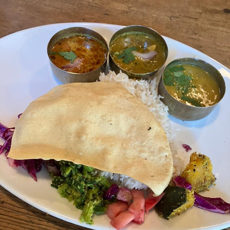 3種盛り(インド富士子)