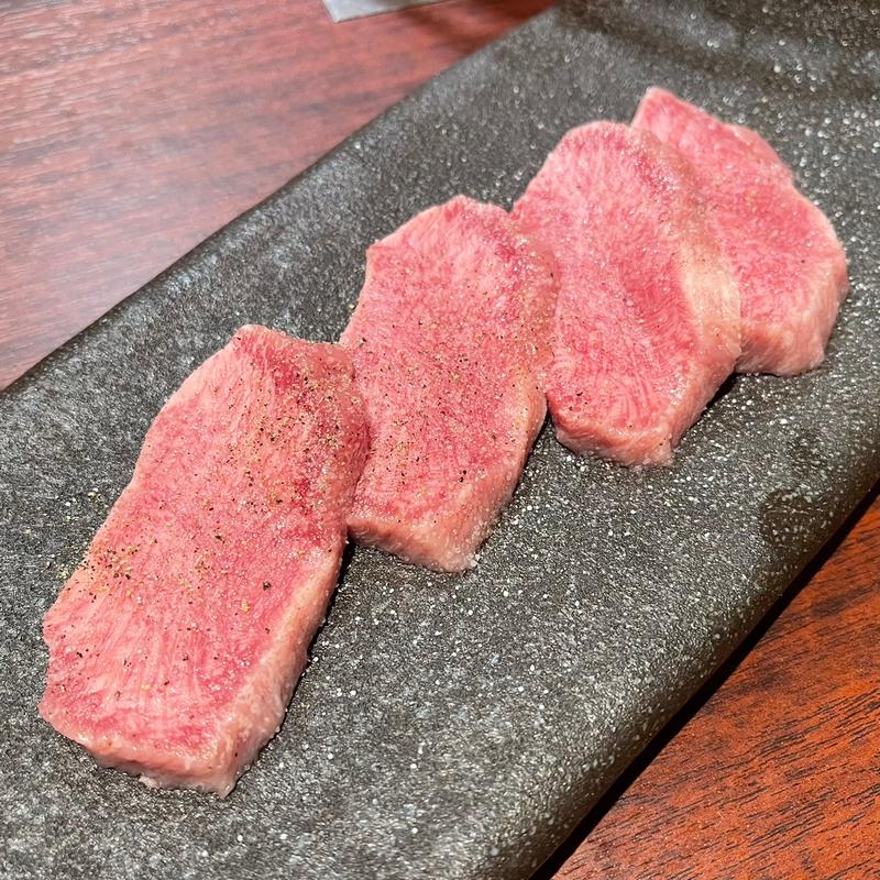 上タン塩(炭火焼肉 ジュンチャン)