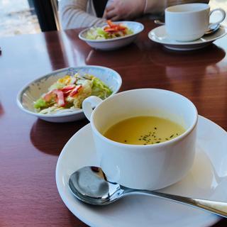 スープ&サラダ_カフェランチ