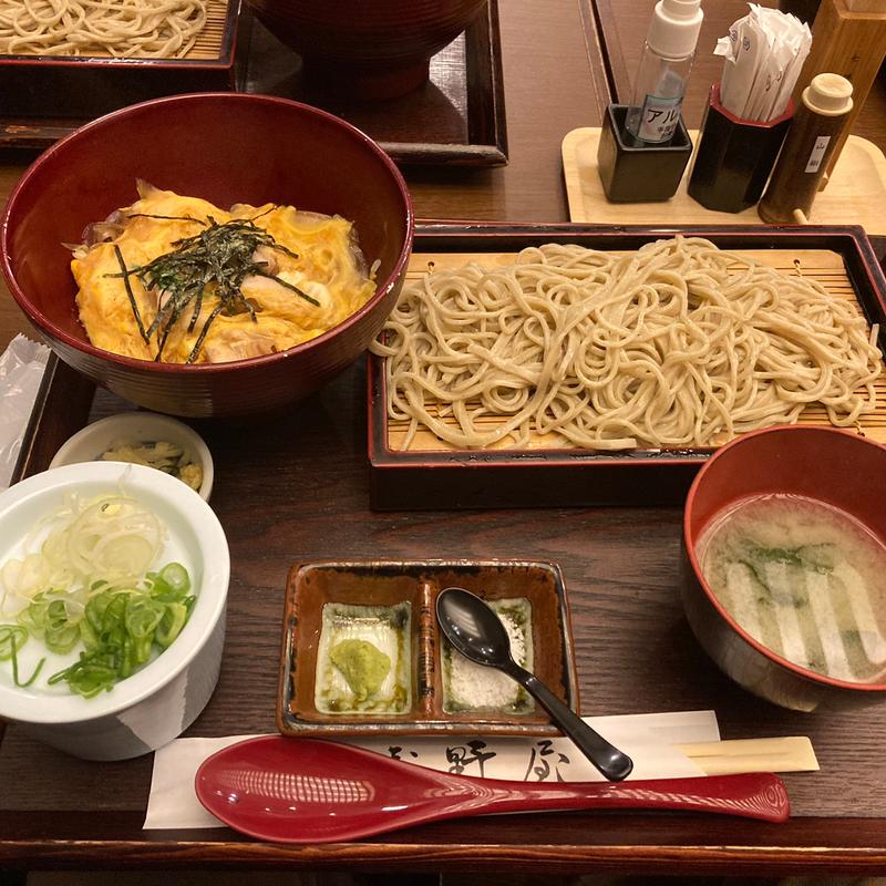 せいろ 親子丼セット(銀座 浅野屋 東池袋店)