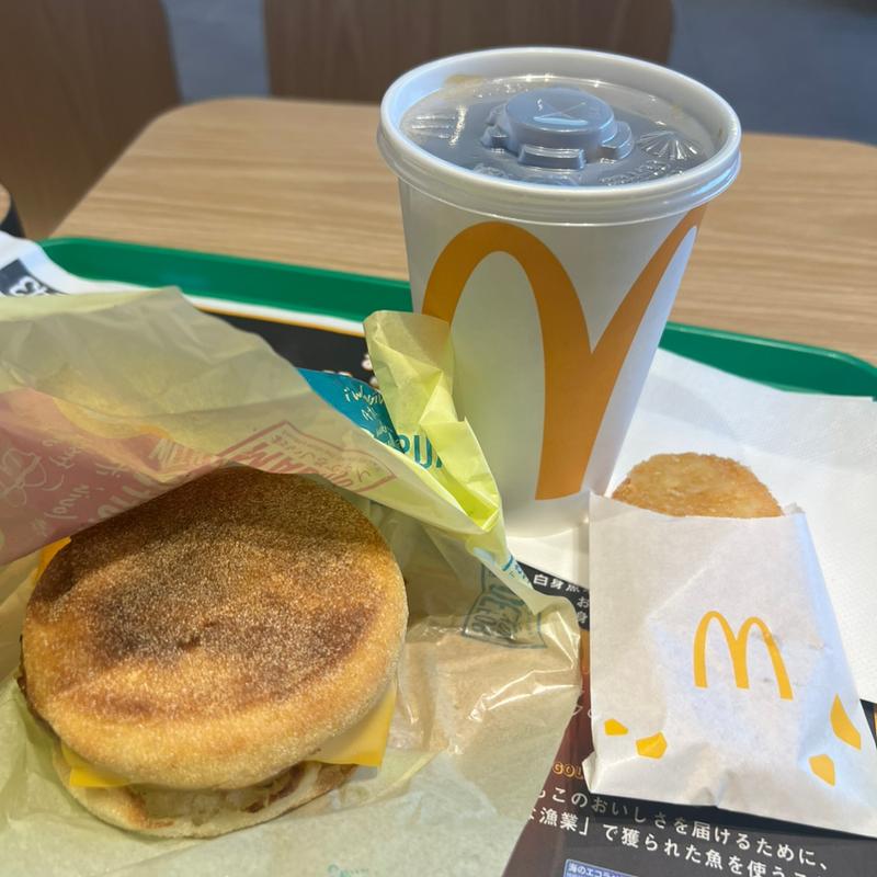 ソーセージエッグマフィンセット(マクドナルド 明姫播磨町店 )