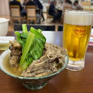 骨汁ハーフ(沖縄料理あだんKITTE博多店)