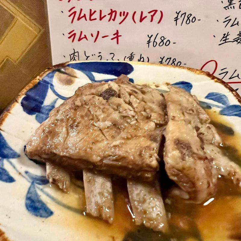 ラムソーキ(ひつじのハナレ)