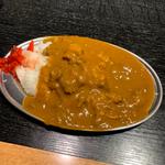 辛口カレー(ミニ)(新潟燕三条ラーメン専門店、燕参上)