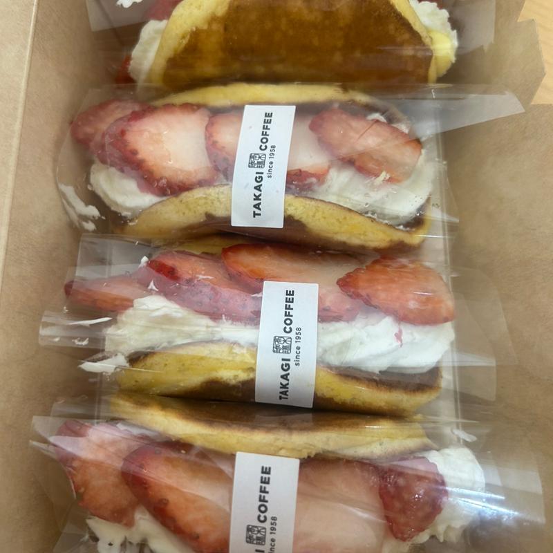 PAFFLE(選べる4コパック)苺＆生クリーム(髙木珈琲 フォレストモール京田辺店)