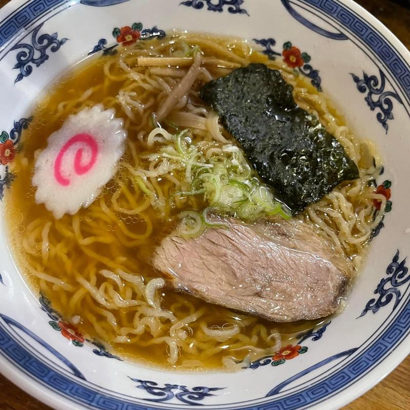 支那そば(支那そばポッポ本店)