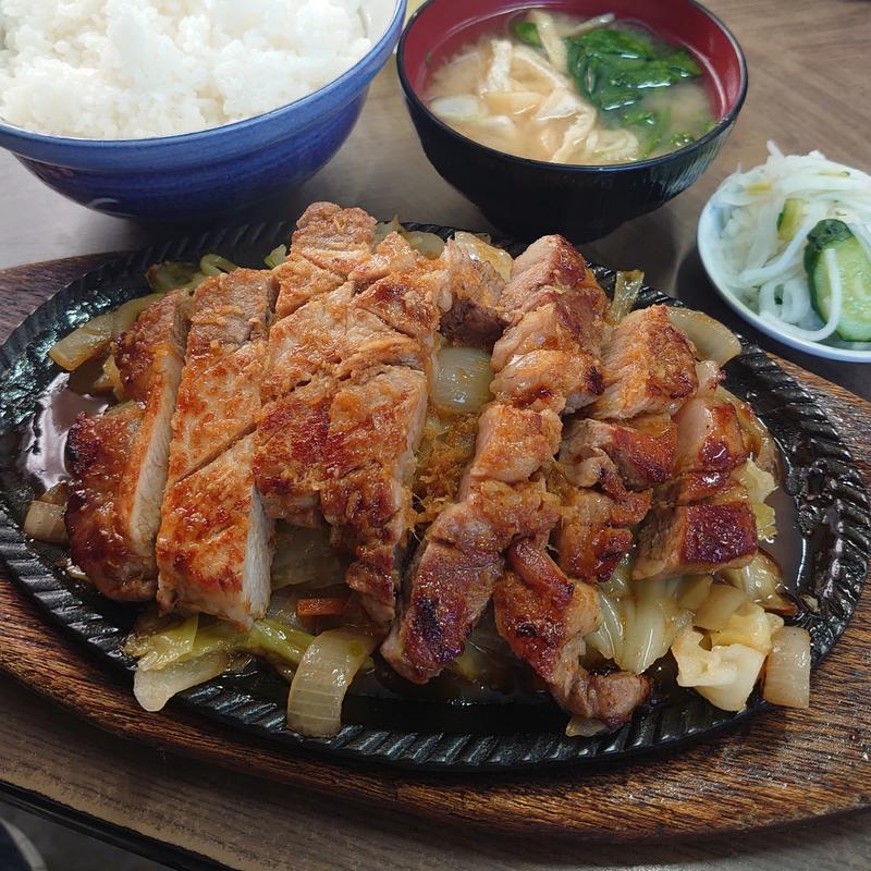 厚切焼定食(さつき食堂 )