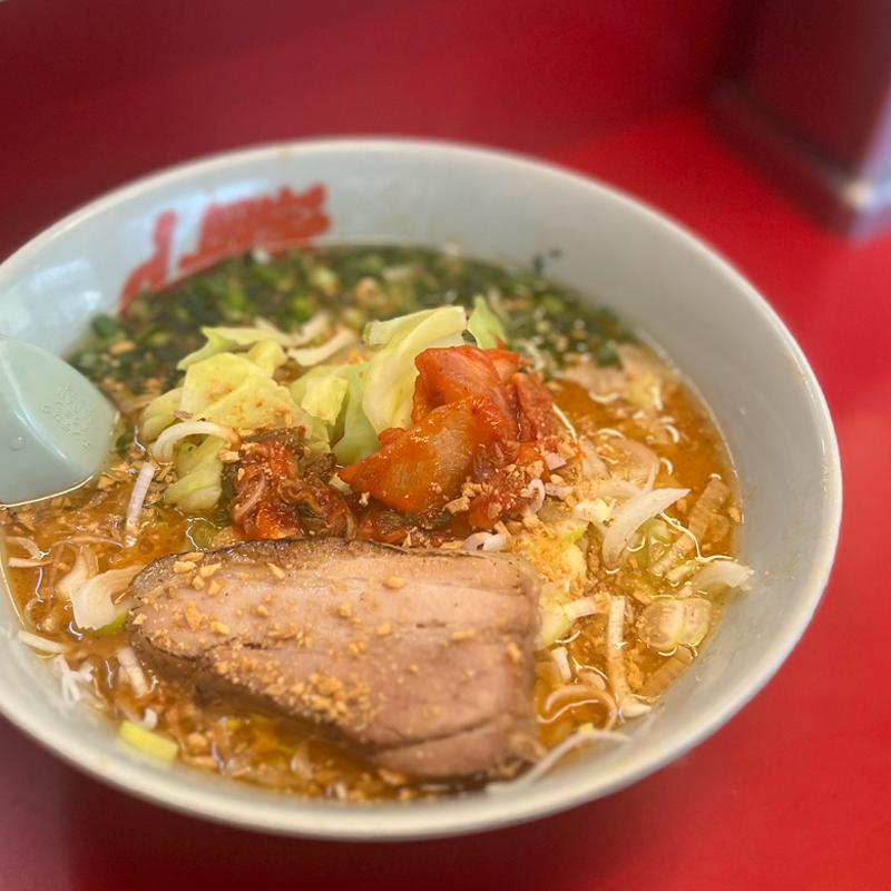 旨辛スタミナらーめん(ラーメン山岡家 南2条店)